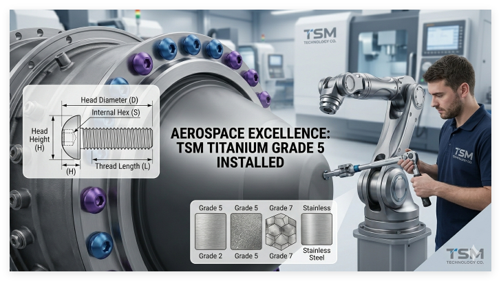 titanium button head socket cap screw manufacturer