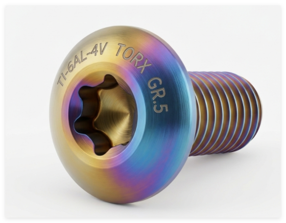 titanium grade 5 button head socket cap screws